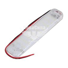 Підсвітка салона (КНР) LED 12-80В біла 15,0х3,0х1,0см.