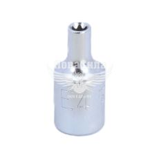 Головка торцева низька E-профіль 1/4 E-4мм. (Toptul)