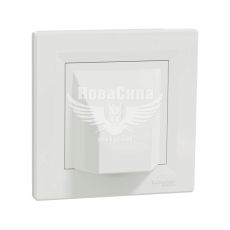 Schneider Electric Asfora Вивід кабелю, білий