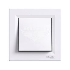 Schneider Electric Asfora Выключатель проходной одинарный, белый
