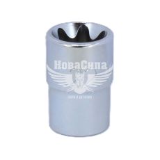 Головка торцева низька E-профіль 1/2 E-22мм. (Toptul)