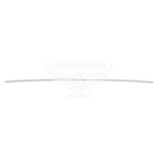 Задняя планка над номером VW Caddy с04-10г.в. Турецкая сталь (Carmos) (двер. распашонка) (надпись Caddу)