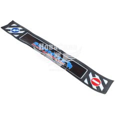 Бризговик причепа зад. Кірпіч Стрілка 2400х350мм. (MG)