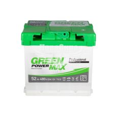 АКБ 52-А/Ч (Green Power Max) (R+) 480A