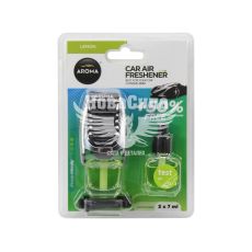 Ароматизатор (Aroma Car) Supreme Duo Lemon (жидкий дефлектор) 2x7мл.