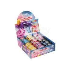 Ароматизатор (Nowax) Organic 1упаковка 18шт. MIX (під сидіння) 40гр.