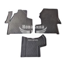 Автоковрики в салон MB Sprinter с06-18г.в. (Stingray) (резиновые) кт.-3шт.
