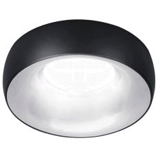 Feron Світильник вбудований DL1842 круглий під лампу G5.3 MR16, чорний хром