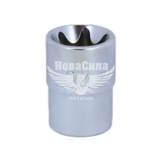 Головка торцева низька E-профіль 1/2 E-24мм. (Toptul)