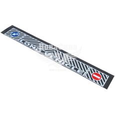 Бризговик причепа зад. Long Vehicle Кірпіч Стрілка 2400х350мм. (MG) з фарбованим написом