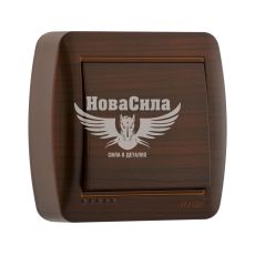 LEZARD DEMET Выключатель одинарный, античный кедр