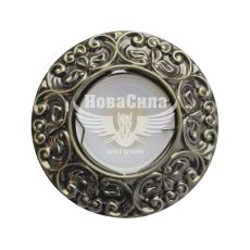 Feron Світильник вбудований CD004 круглий під лампу G5.3 MR16, антична мідь