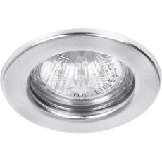 Feron Светильник встраиваемый DL10 круглый под лампу G5.3 MR16, серебро