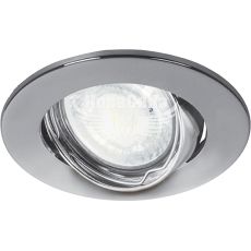 Feron Світильник вбудований DL308 поворотний під лампу G5.3 MR16, хром