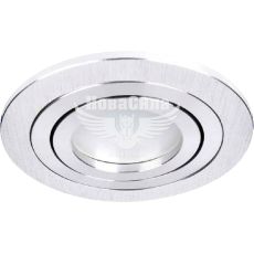 Feron Світильник вбудований DL6110 круглий під лампу G5.3 MR16, срібло