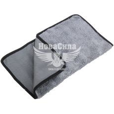 Серветка з мікрофібри (Zollex) 40х40см. сіра товста