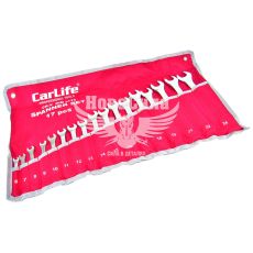 Набор ключей рожково-накидных (CarLife) 17шт. (6-24мм.)