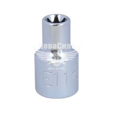 Головка торцева низька E-профіль 1/2 E-11мм. (Toptul)