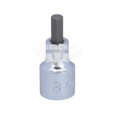 Головка торцева з бітою HEX 1/2 М8 (Toptul) (55мм.)