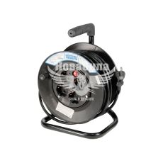 Bemko Сетевой удлинитель на катушке 15м, 3х1.5мм, 10А, 4 розетки с заземлением