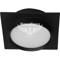 Ardero Светильник встраиваемый DL2818 квадратный под лампу GX35, черный