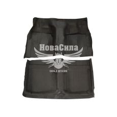 Коврик 2101-07 на днище (СНГ) (палац) без кольца черный