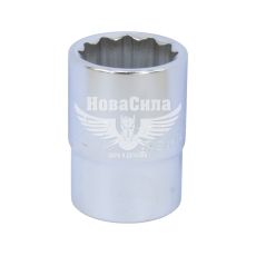 Головка торцева низька дванадцятигранна 3/4 27мм. (Toptul)