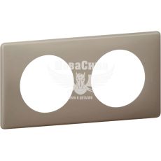 LEGRAND Celiane Рамка 2-а горизонтальна, грін перкаль