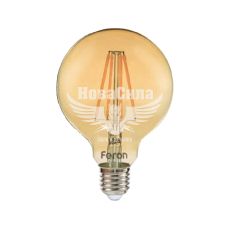 Feron Светодиодная лампа E27 Filament LB-163 6Вт 2700K G95
