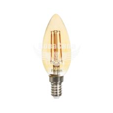 Feron Світлодіодна лампа E14 Filament LB-58 4Вт 2200K C37 Свіча