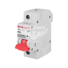 E.NEXT Автоматический выключатель e.mcb.pro.60.1.K 63 new 1P C63A 6kA 1М