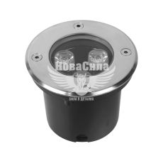 Feron Тротуарний світильник LED SP4111 3Вт 6400K 180Lm чорний
