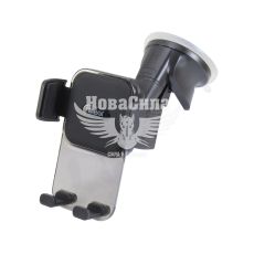 Автотримач для телефону (Brevia) DashFix CrystalHold ширина до 90мм.