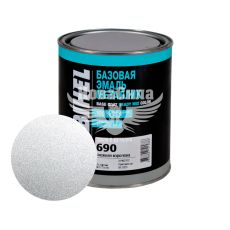 Автокраска металлик (HELIOS Mobihel) 690 Снежная королева 0,5л.