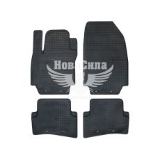 Автокилимки в салон Renault Clio III з05-12р.в. (Stingray) (гумові) кт.-4шт.