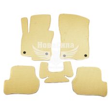 Автокилимки в салон Skoda Octavia II з04-13р.в. (Digital Designs) (EVA) (Етилвінілацетат) кт.-5шт. бежеві.