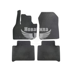 Автокилимки в салон Renault ZOE з12-18р.в. (Stingray) (гумові) кт.-4шт.
