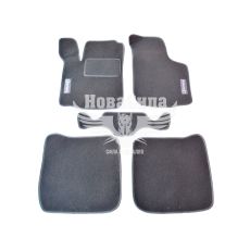 Автокилимки в салон Skoda Octavia I з97-04р.в. (Beltex) (текстильні) кт.-4шт. чорні