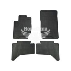 Автокилимки в салон Mitsubishi L200 з06-15р.в. (Polytep) (гумові) кт.-4шт. (Pajero Sport з08-16р.в.)