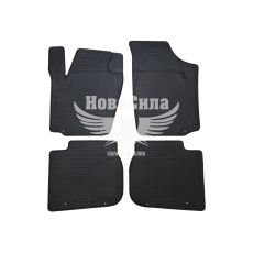 Автокилимки в салон Skoda Rapid з13-19р.в. (Polytep) (гумові) кт.-4шт. (Seat Toledo з12р.в.)