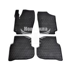 Автокилимки в салон VW Polo з09-17р.в. седан (Stingray) (гумові) кт.-4шт.