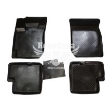 Автокилимки в салон Dacia Logan з04-12р.в. (Україна) (гумові) кт.-4шт.