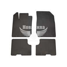 Автокилимки в салон Dacia Logan з13-20р.в. (Polytep) (гумові) кт.-4шт. (Dacia Sandero з13р.в.)
