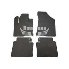 Автокилимки в салон Hyundai Santa Fe з06-13р.в. (Polytep) (гумові) кт.-4шт.