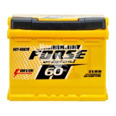АКБ 60-А/Ч (Forse) (L+) 600A обсл. з пробк. (242х175х190мм.)