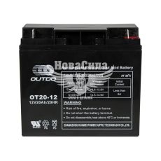 АКБ UPS 12V 20-А/Ч R+ (Outdo) (181х77х167)