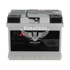 АКБ 70-А/Ч (Platin) Silver (R+) 670A обсл. з пробк.