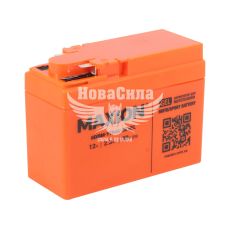 АКБ мото гелевий 12V 2,3-А/Ч R+ (Maxion) (113x49x85)