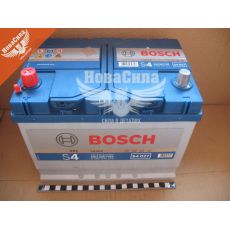 АКБ Азия 70-А/Ч (Bosch) S-4 (L+) 630A (261х175х220мм.)