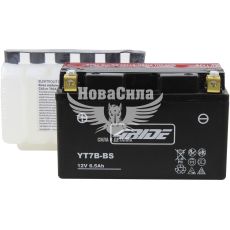 АКБ мото кислотний 12V 6-А/Ч L+ (4RIDE) (AGM) (150х65х93мм.)